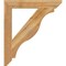 Ekena Millwork Funston Slat Rough Sawn Bracket, Western Red Cedar, 4"W x 30"D x 34"H BKT04X30X34FST06RWR - alternate 4